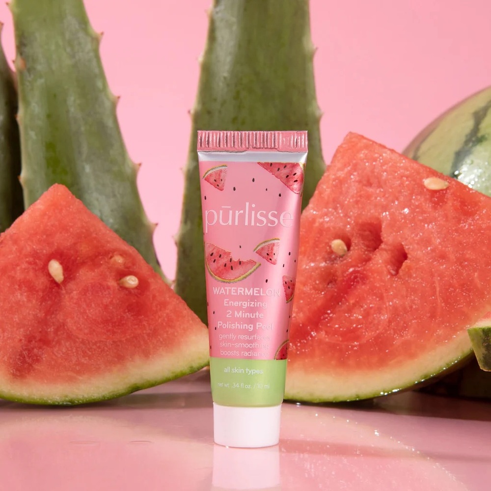 BRAND NEW - 2-Pack Face Pumpkin + Ginger Mask & Watermelon Peel from Pūrlisse - Picture 8 of 16